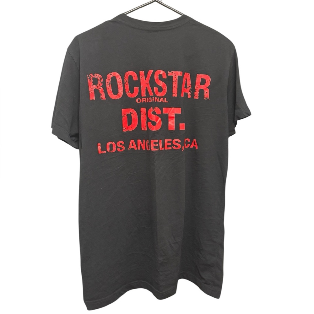 Black Rockstar Original Dist. Los Angeles T-Shirt